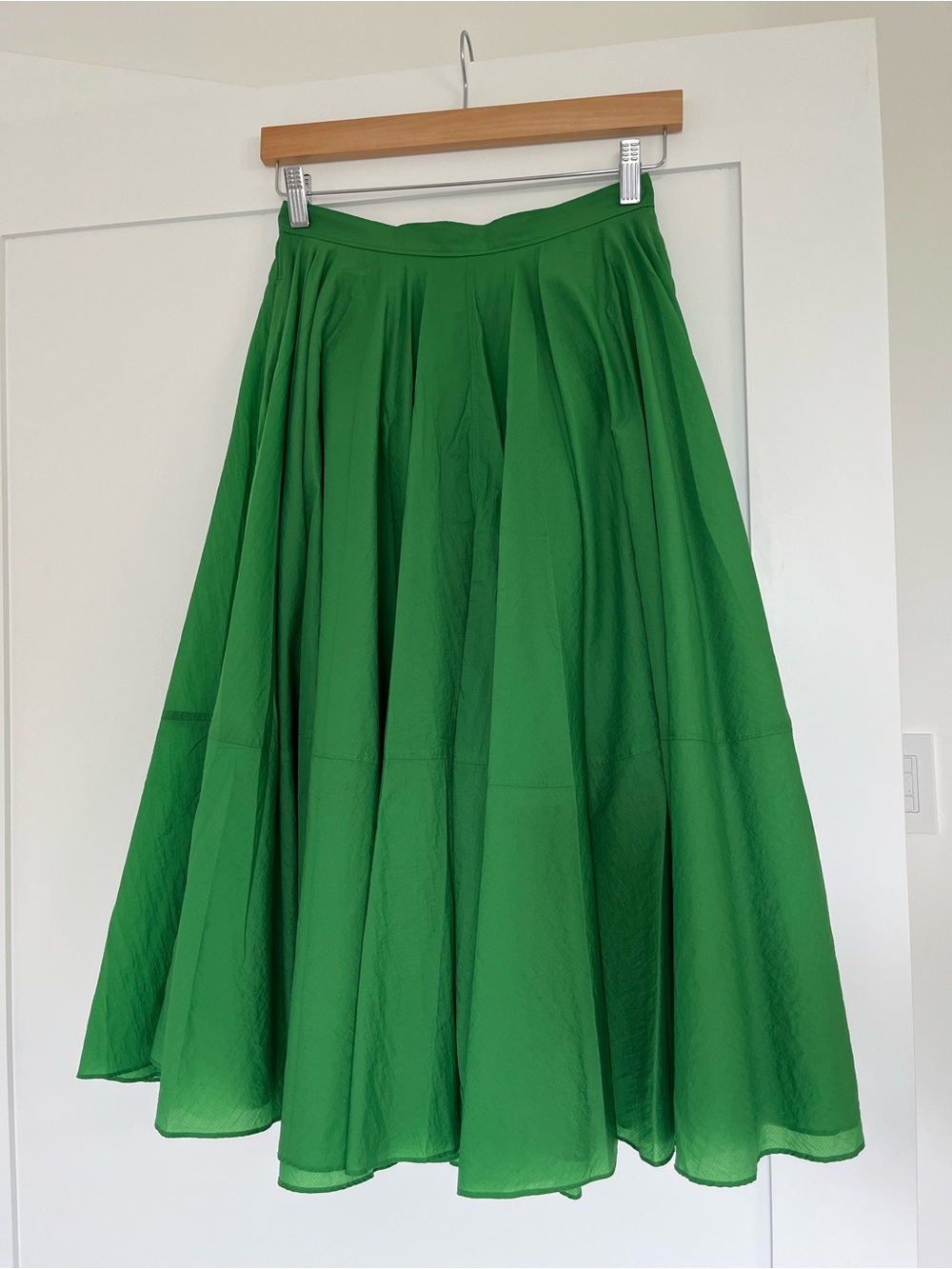 COS circle-cut midi skirt.